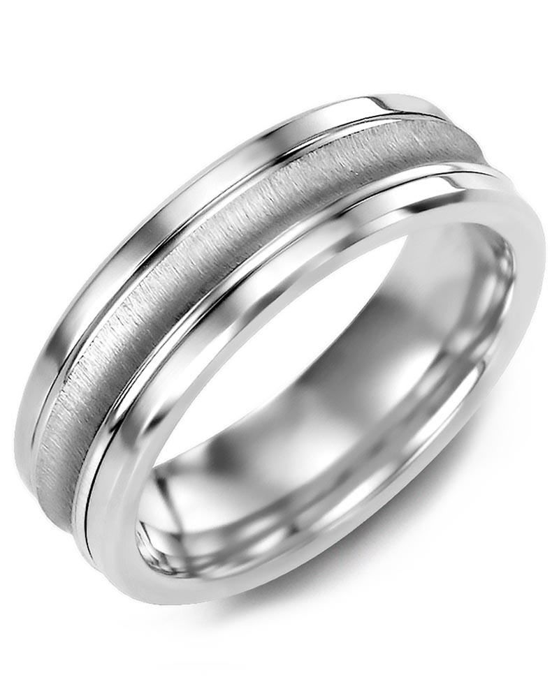 Men's & Women's Tungsten & White Gold Wedding Band from MADANI Rings. Wedding bands, fashion rings, promise rings, made of Tungsten, Ceramic, Cobalt, and Gold. View the collection at madanirings.com
