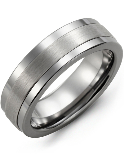 Men's & Women's Tungsten & White Gold Wedding Band from MADANI Rings. Wedding bands, fashion rings, promise rings, made of Tungsten, Ceramic, Cobalt, and Gold. View the collection at madanirings.com