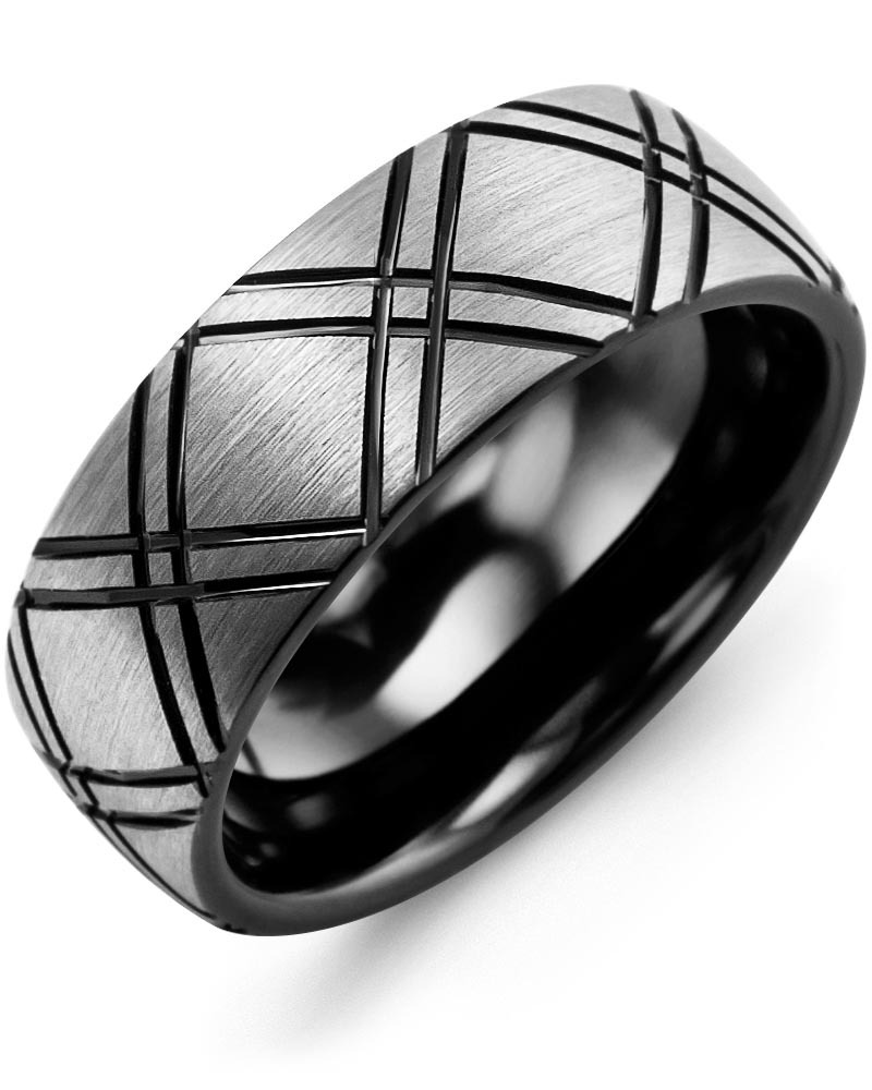 Men's & Women's Tungsten Wedding Band from MADANI Rings. Wedding bands, fashion rings, promise rings, made of Tungsten, Ceramic, Cobalt, and Gold. View the collection at madanirings.com