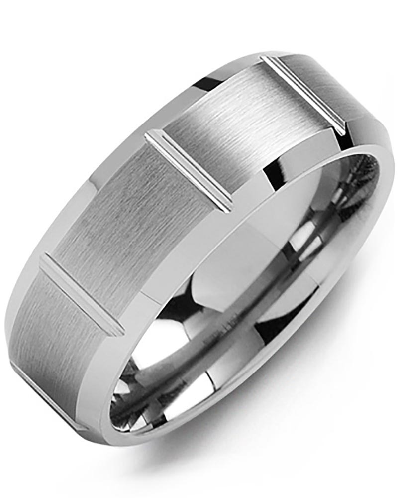 Men's & Women's Tungsten Wedding Band from MADANI Rings. Wedding bands, fashion rings, promise rings, made of Tungsten, Ceramic, Cobalt, and Gold. View the collection at madanirings.com