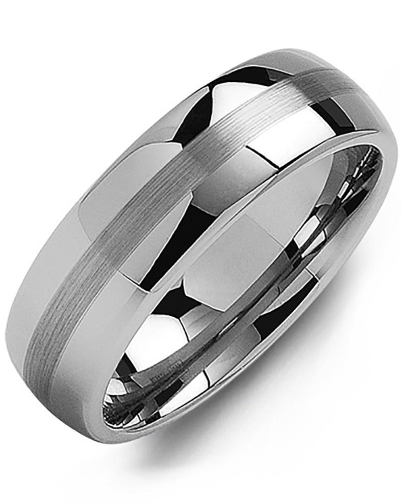 Men's & Women's Tungsten Wedding Band from MADANI Rings. Wedding bands, fashion rings, promise rings, made of Tungsten, Ceramic, Cobalt, and Gold. View the collection at madanirings.com