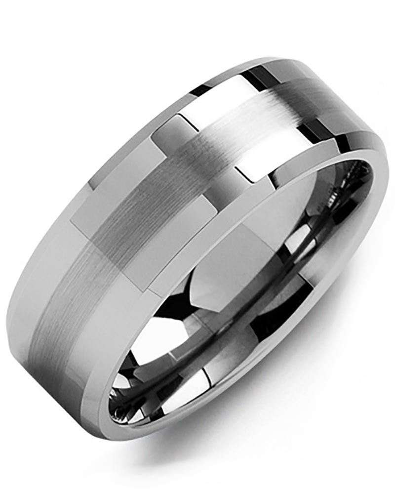 Men's & Women's Tungsten Wedding Band from MADANI Rings. Wedding bands, fashion rings, promise rings, made of Tungsten, Ceramic, Cobalt, and Gold. View the collection at madanirings.com