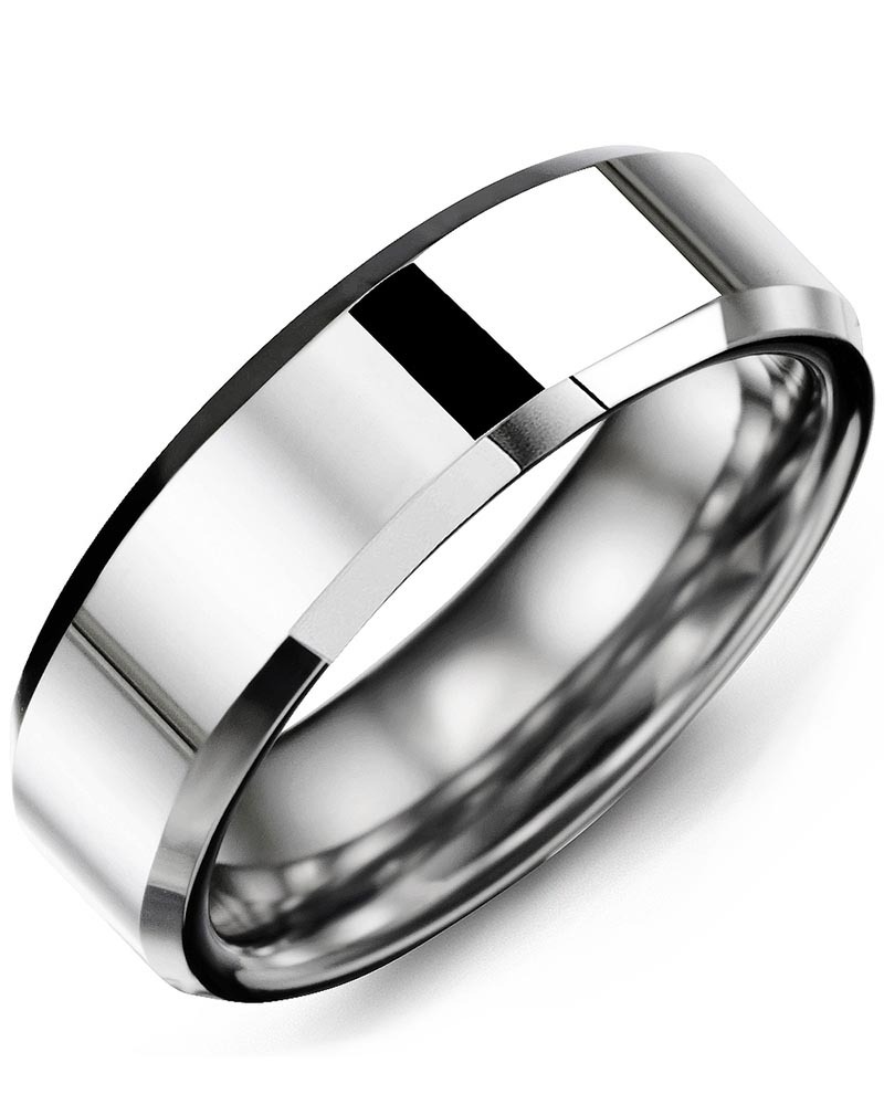 Men's & Women's Tungsten Wedding Band from MADANI Rings. Wedding bands, fashion rings, promise rings, made of Tungsten, Ceramic, Cobalt, and Gold. View the collection at madanirings.com