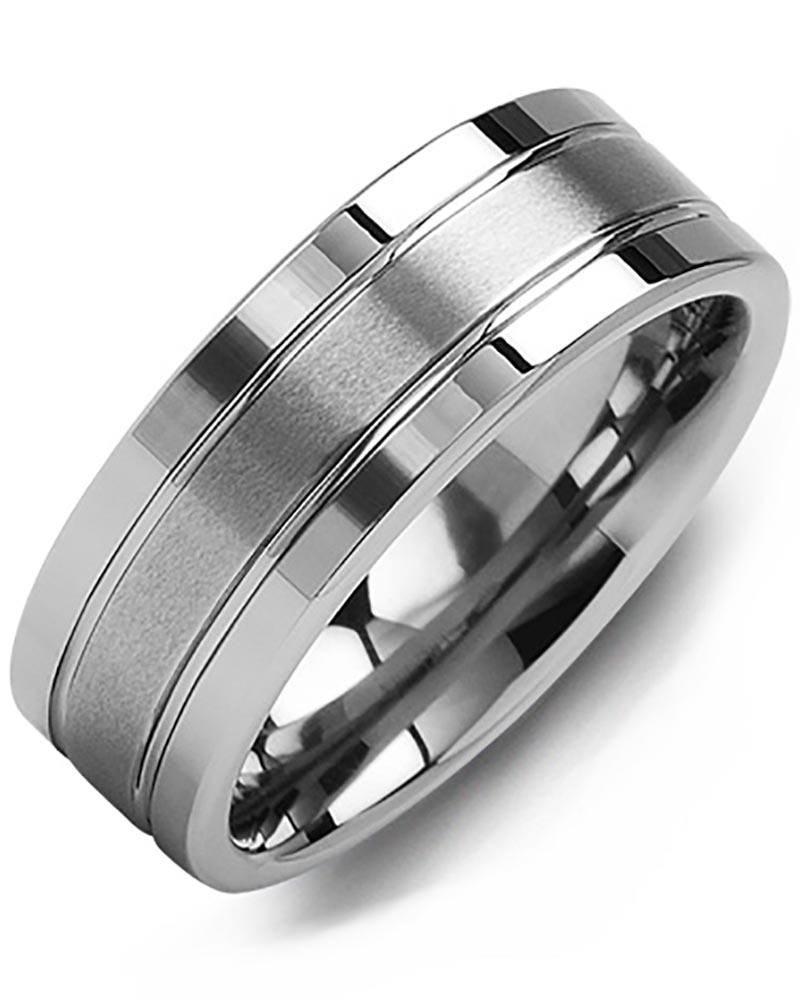 Men's & Women's Tungsten Wedding Band from MADANI Rings. Wedding bands, fashion rings, promise rings, made of Tungsten, Ceramic, Cobalt, and Gold. View the collection at madanirings.com