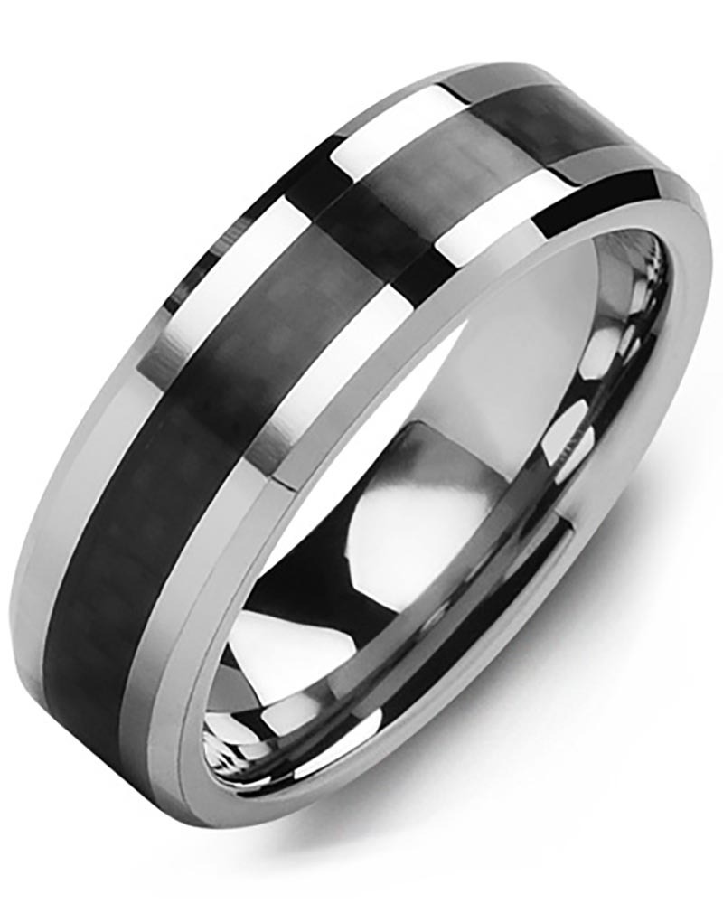 Men's & Women's Tungsten & Carbon Fiber Wedding Band from MADANI Rings. Wedding bands, fashion rings, promise rings, made of Tungsten, Ceramic, Cobalt, and Gold. View the collection at madanirings.com