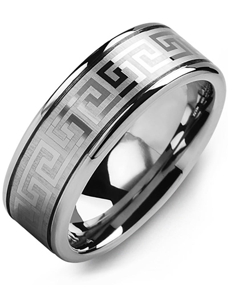 Men's & Women's Tungsten Wedding Band from MADANI Rings. Wedding bands, fashion rings, promise rings, made of Tungsten, Ceramic, Cobalt, and Gold. View the collection at madanirings.com