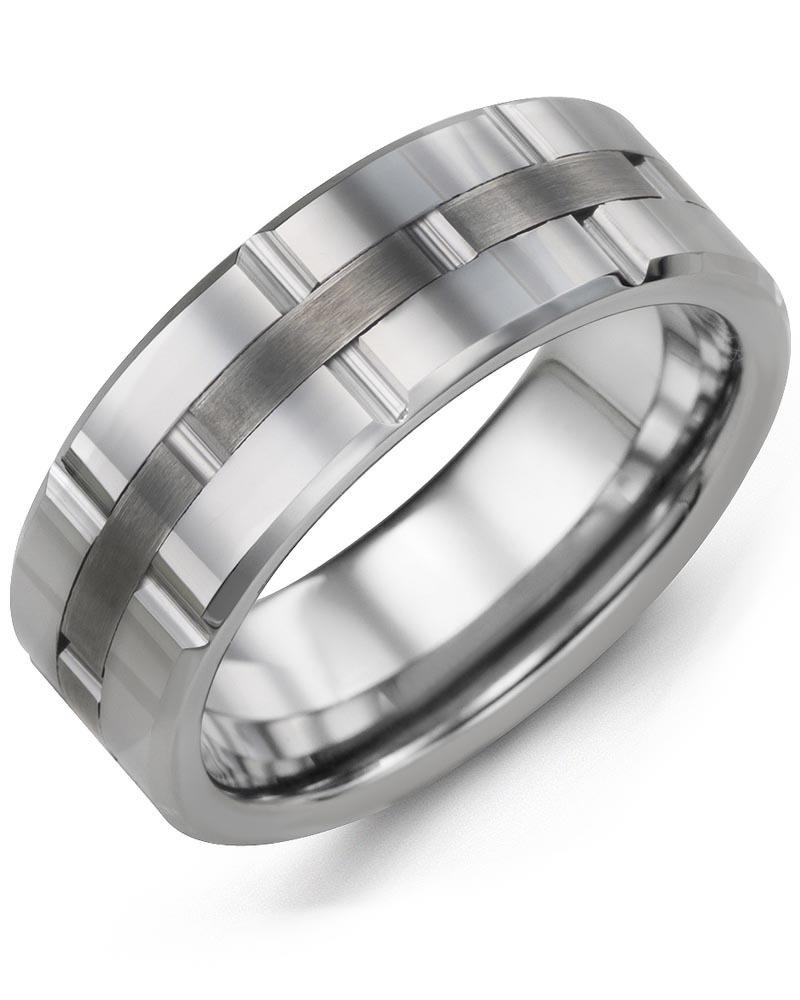 Men's & Women's Tungsten Wedding Band from MADANI Rings. Wedding bands, fashion rings, promise rings, made of Tungsten, Ceramic, Cobalt, and Gold. View the collection at madanirings.com