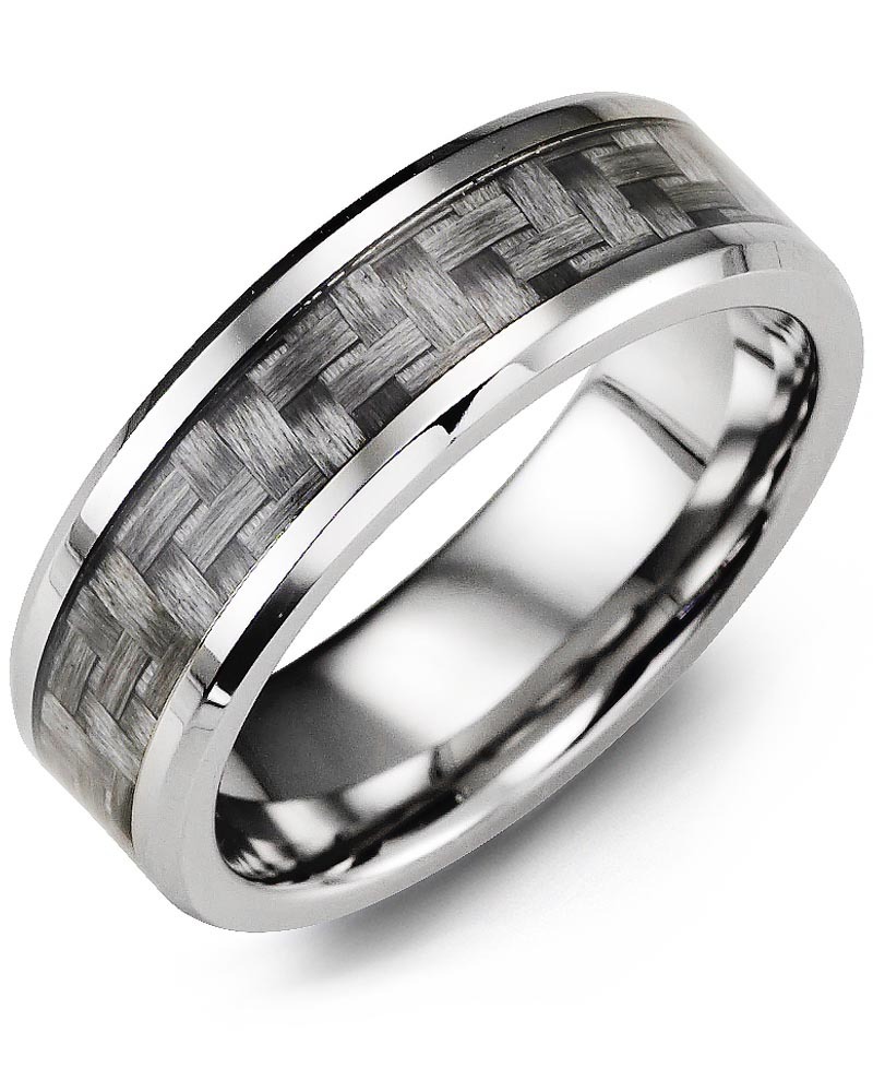 Men's & Women's Cobalt & Carbon Fiber Wedding Band from MADANI Rings. Wedding bands, fashion rings, promise rings, made of Tungsten, Ceramic, Cobalt, and Gold. View the collection at madanirings.com