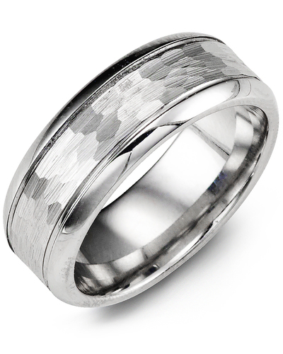 Men's & Women's Cobalt Wedding Band from MADANI Rings. Wedding bands, fashion rings, promise rings, made of Tungsten, Ceramic, Cobalt, and Gold. View the collection at madanirings.com