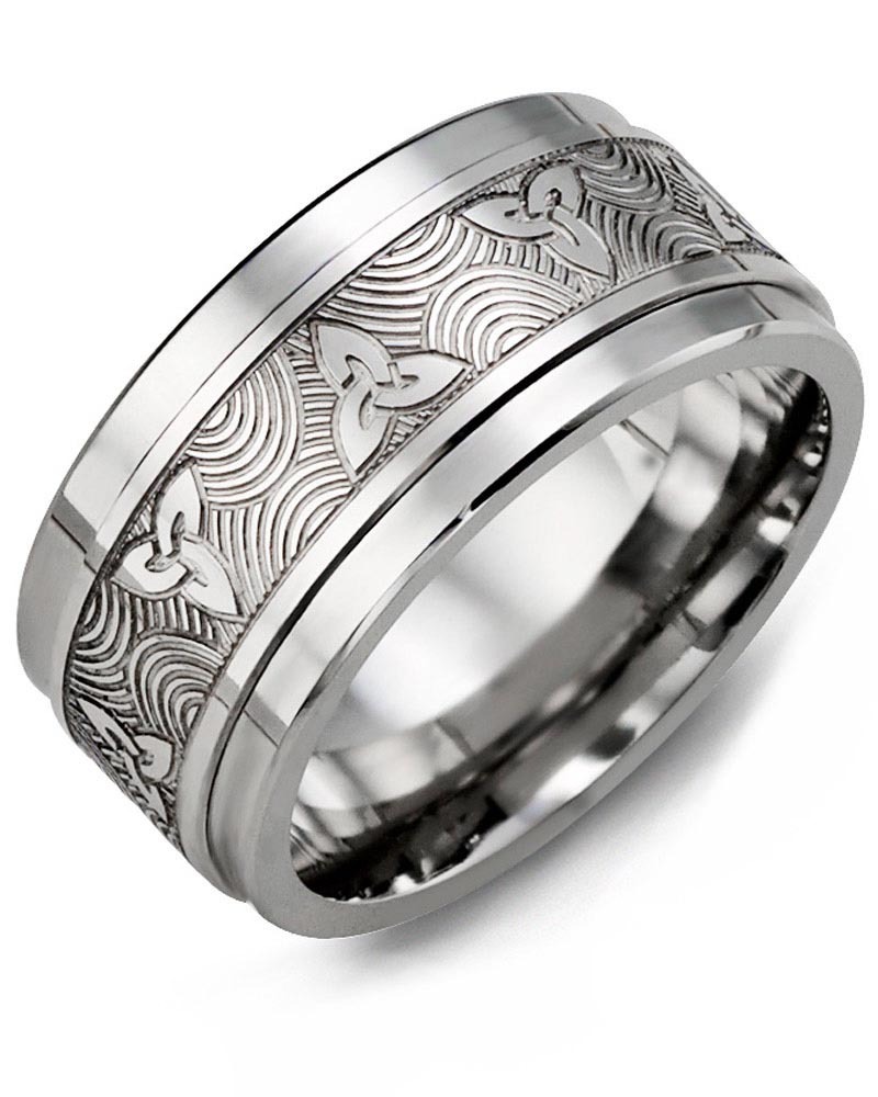 Men's & Women's Tungsten & White Gold Wedding Band from MADANI Rings. Wedding bands, fashion rings, promise rings, made of Tungsten, Ceramic, Cobalt, and Gold. View the collection at madanirings.com