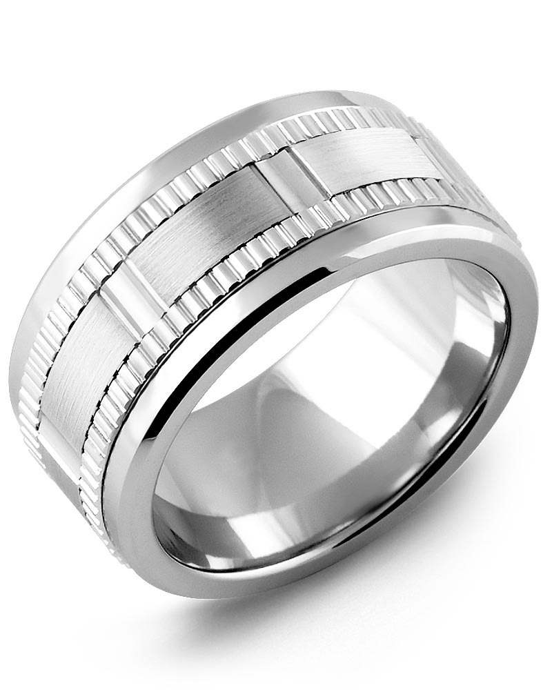 Men's & Women's Tungsten & White Gold Wedding Band from MADANI Rings. Wedding bands, fashion rings, promise rings, made of Tungsten, Ceramic, Cobalt, and Gold. View the collection at madanirings.com