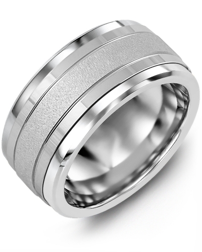 Men's & Women's Tungsten & White Gold Wedding Band from MADANI Rings. Wedding bands, fashion rings, promise rings, made of Tungsten, Ceramic, Cobalt, and Gold. View the collection at madanirings.com