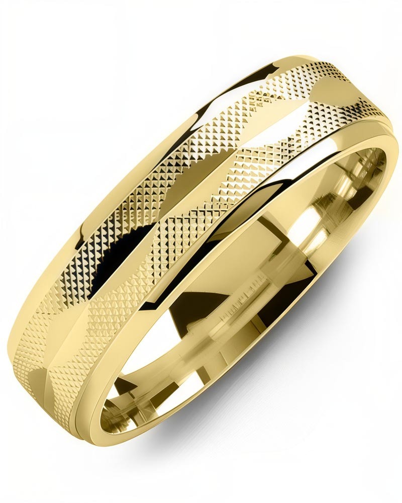 Men's & Women's Yellow Gold Wedding Band