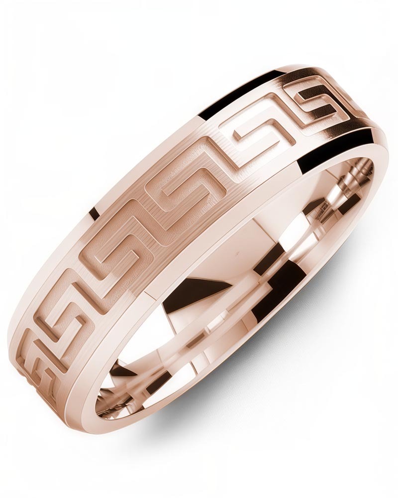 Men's & Women's Rose Gold Wedding Band