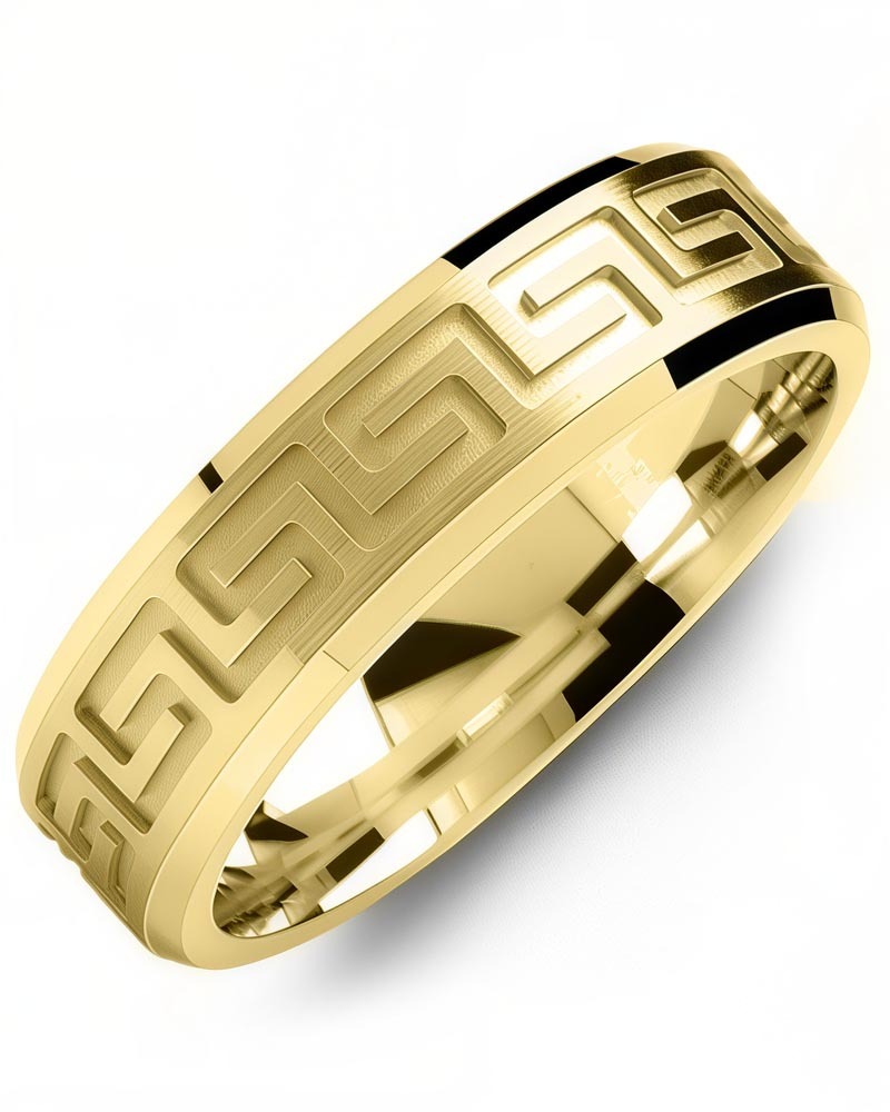 Men's & Women's Yellow Gold Wedding Band