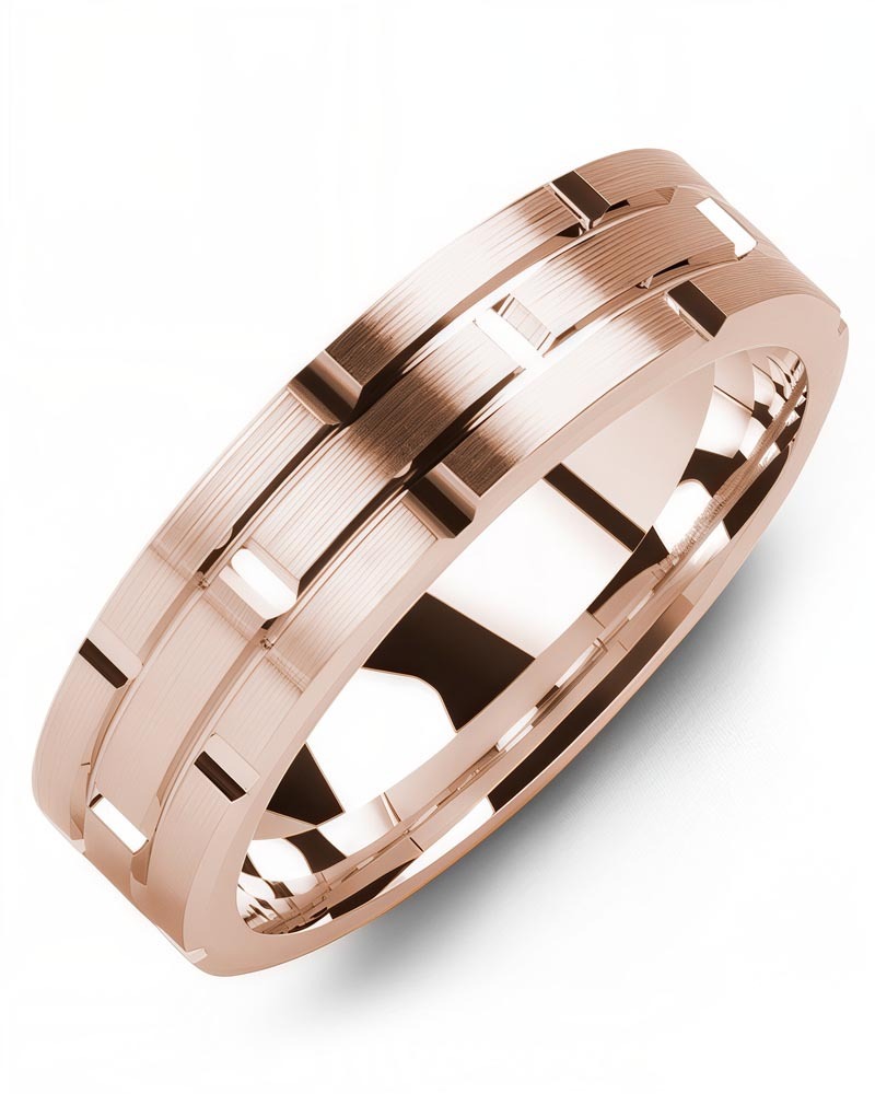 Men's & Women's Rose Gold Wedding Band