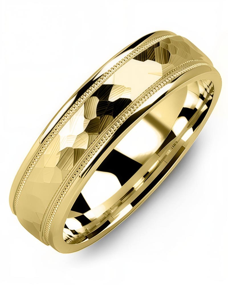 Men's & Women's Yellow Gold Wedding Band
