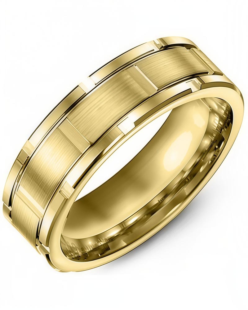 Men's & Women's Yellow Gold Wedding Band