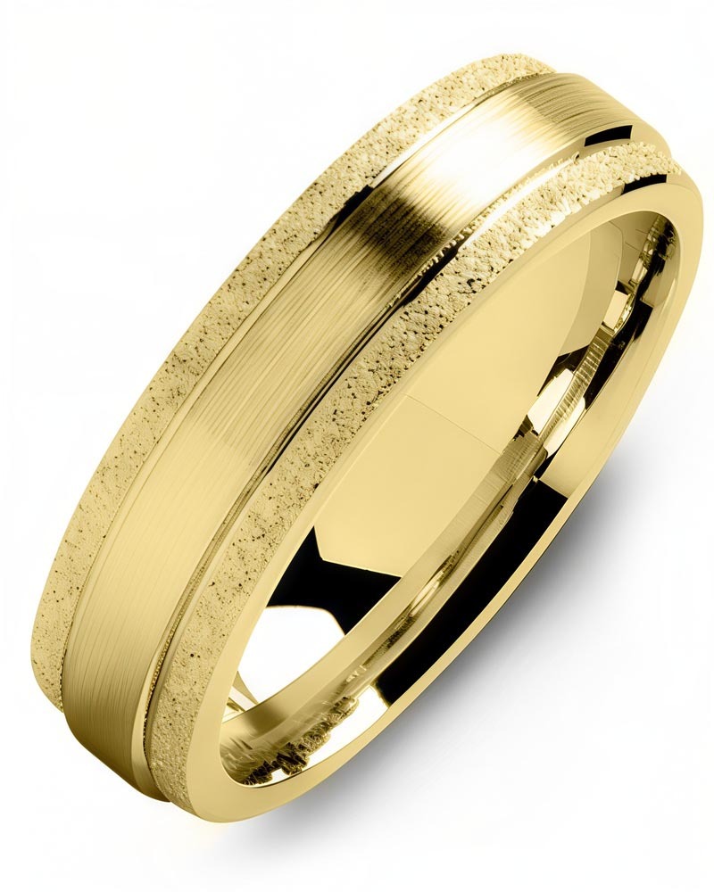 Men's & Women's Yellow Gold Wedding Band