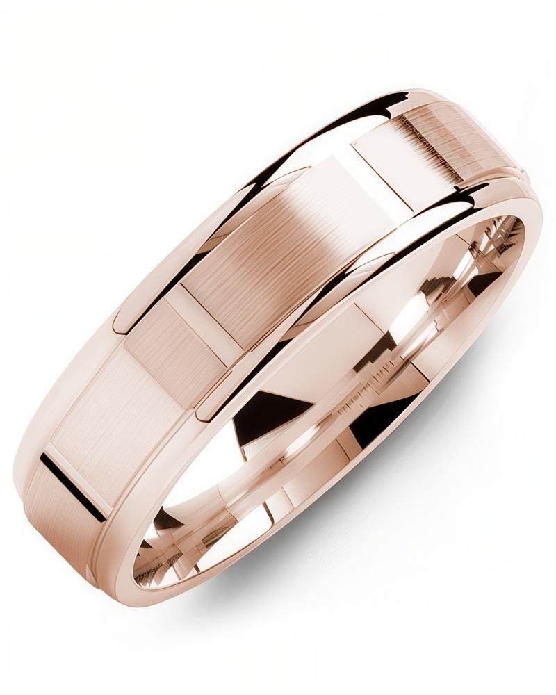 Men's & Women's Rose Gold Wedding Band