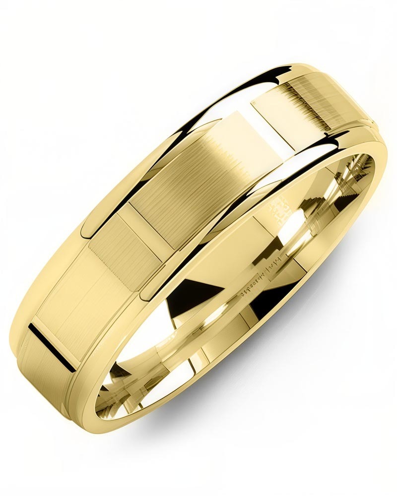 Men's & Women's Yellow Gold Wedding Band