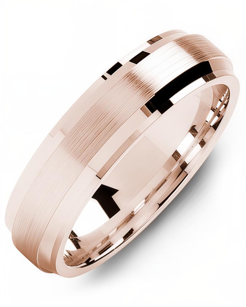 Men's & Women's Rose Gold Wedding Band