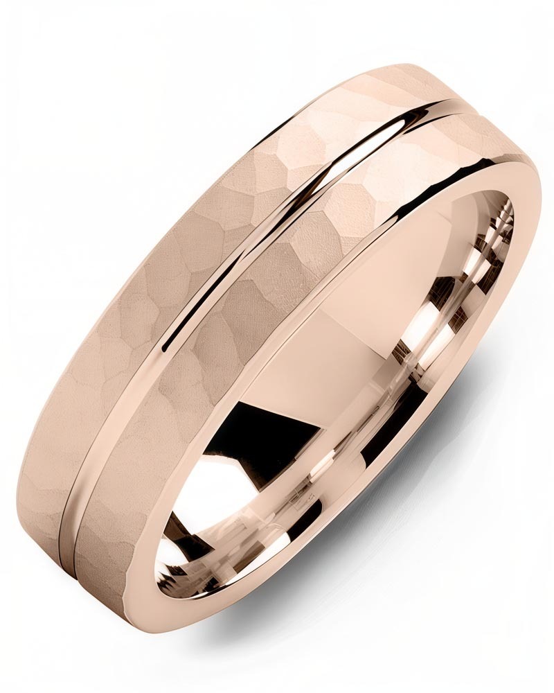 Men's & Women's Rose Gold Wedding Band