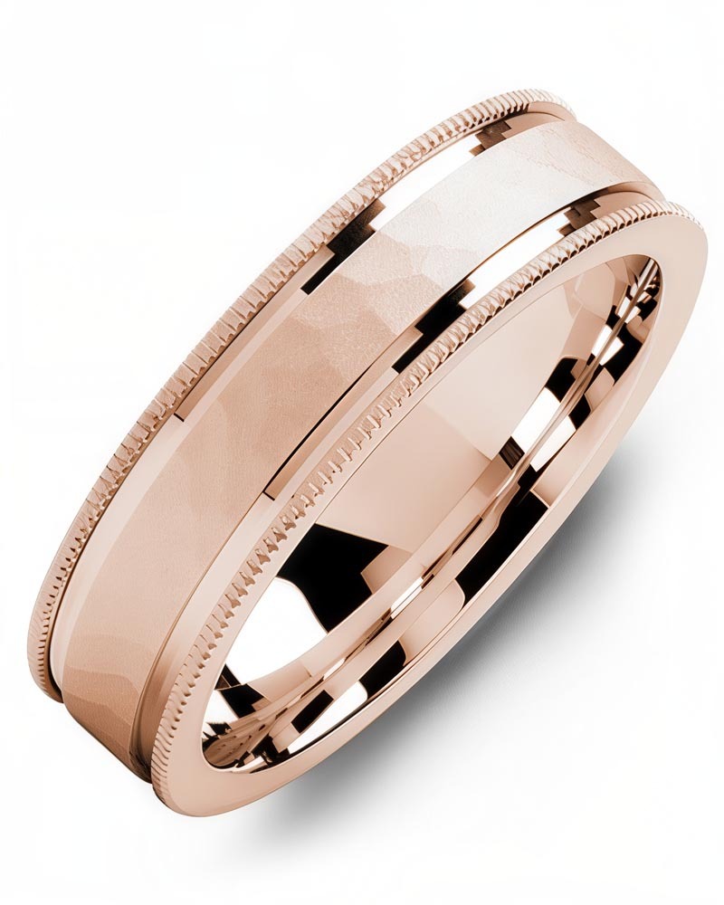 Men's & Women's Rose Gold Wedding Band