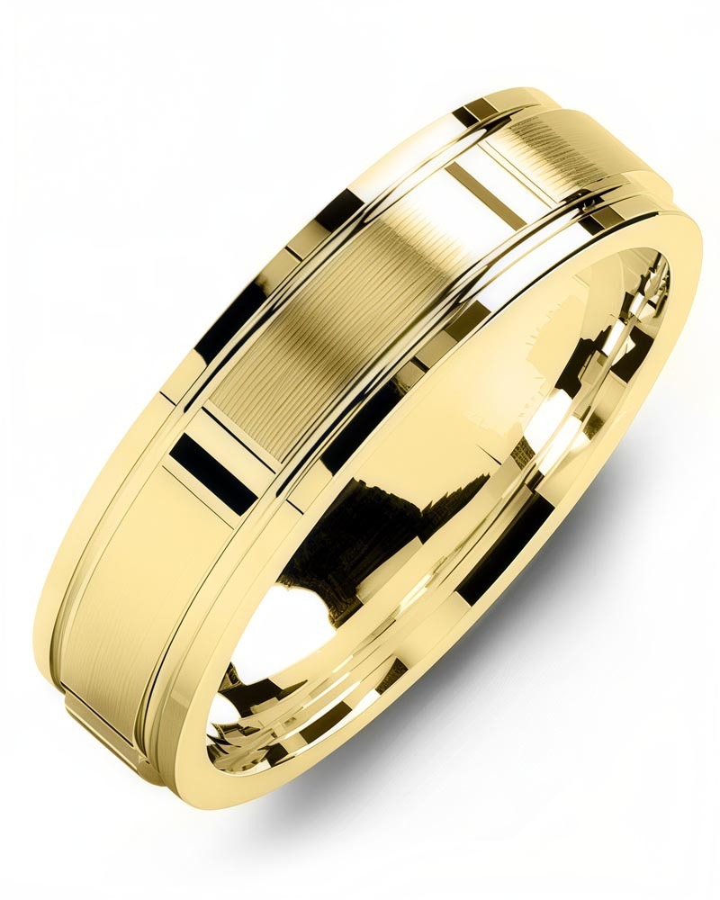 Men's & Women's Yellow Gold Wedding Band