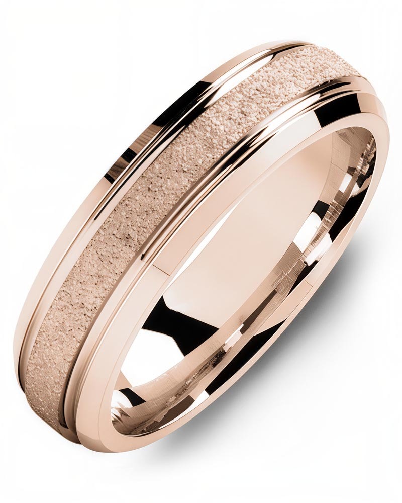 Men's & Women's Rose Gold Wedding Band