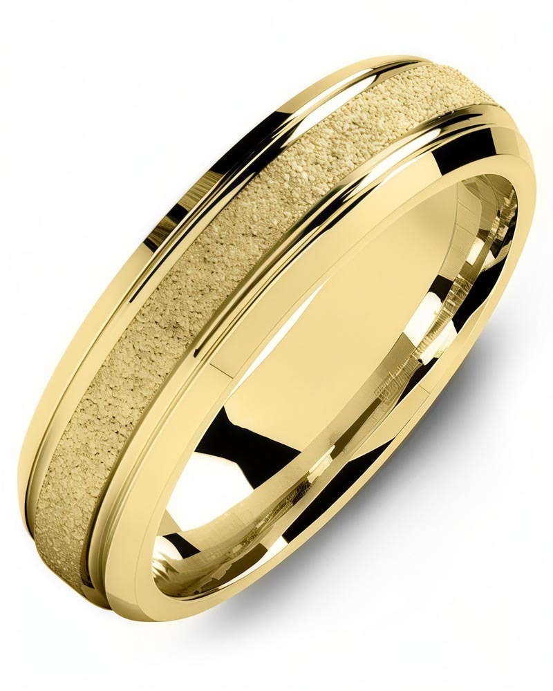 Men's & Women's Yellow Gold Wedding Band