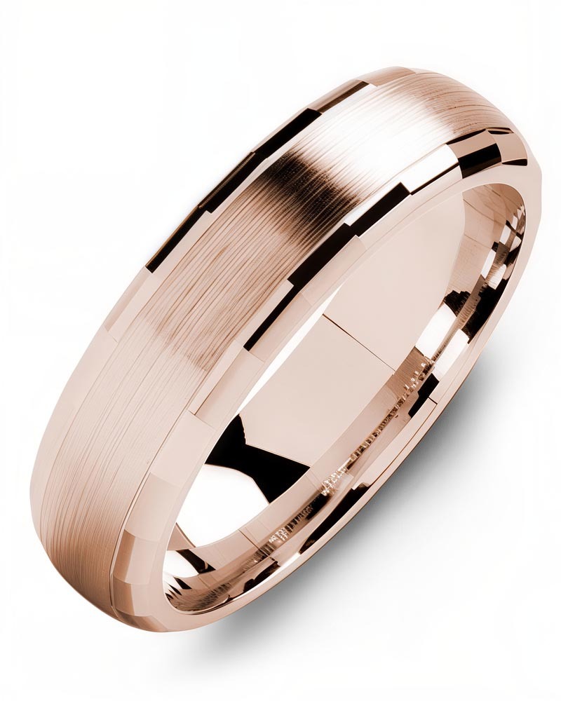 Men's & Women's Rose Gold Wedding Band
