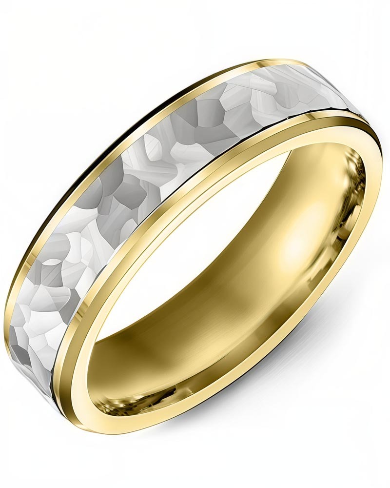 Men's & Women's Yellow Gold & White Gold Wedding Band