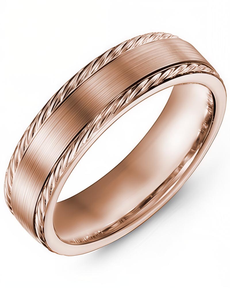 Men's & Women's Rose Gold Wedding Band