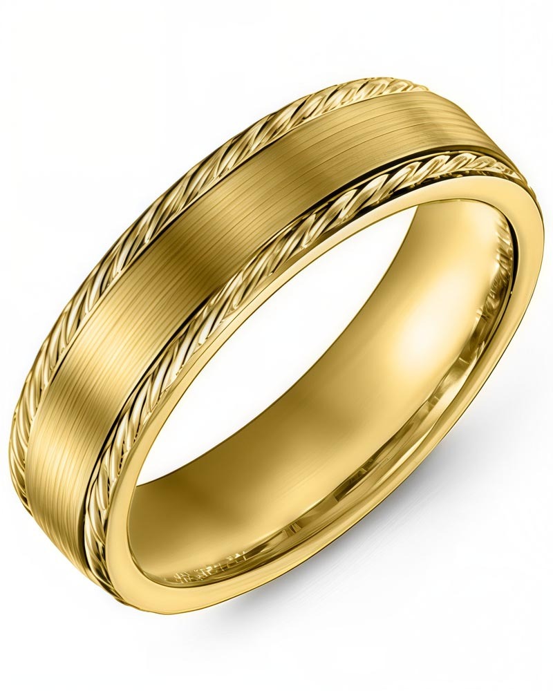 Men's & Women's Yellow Gold Wedding Band