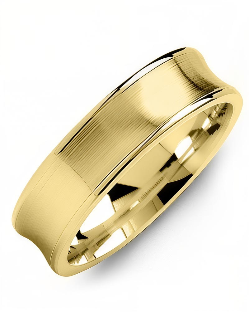 Men's & Women's Yellow Gold Wedding Band