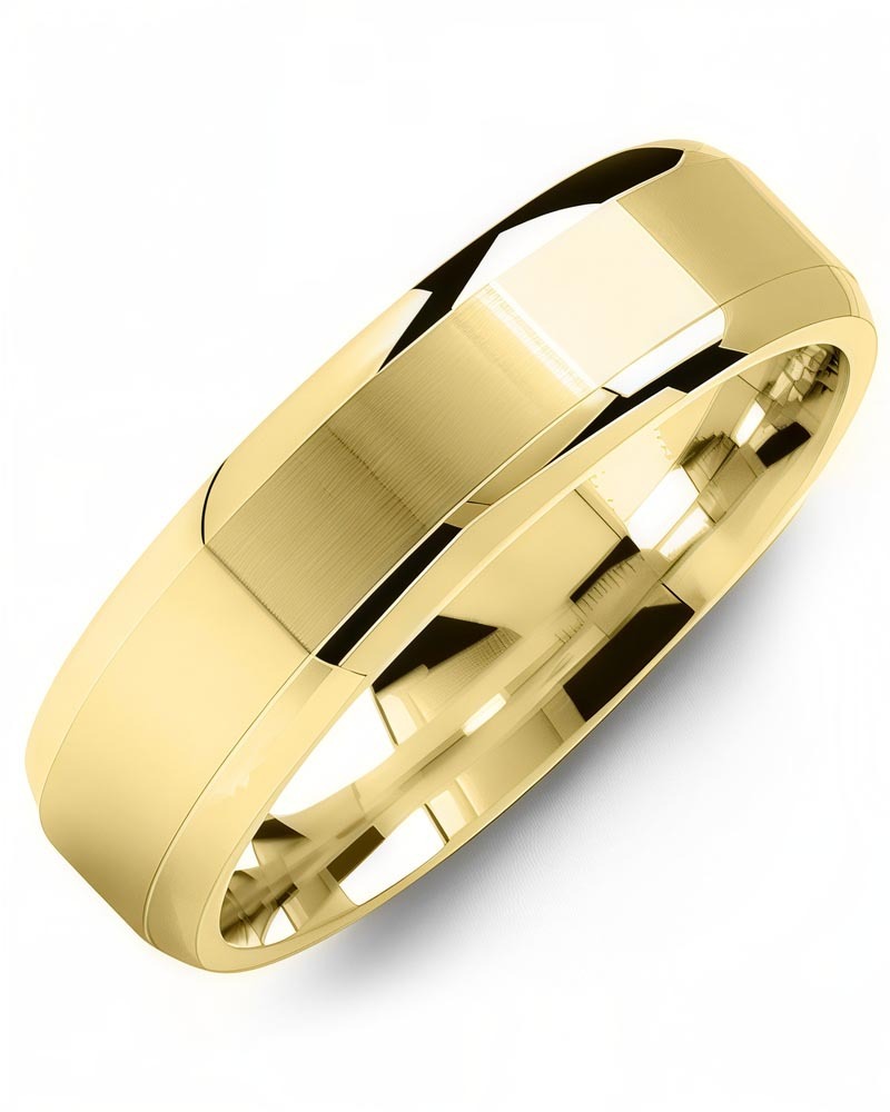 Men's & Women's Yellow Gold Wedding Band