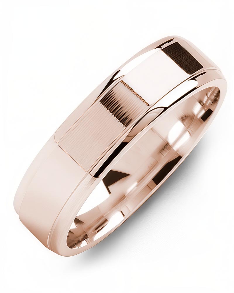 Men's & Women's Rose Gold Wedding Band