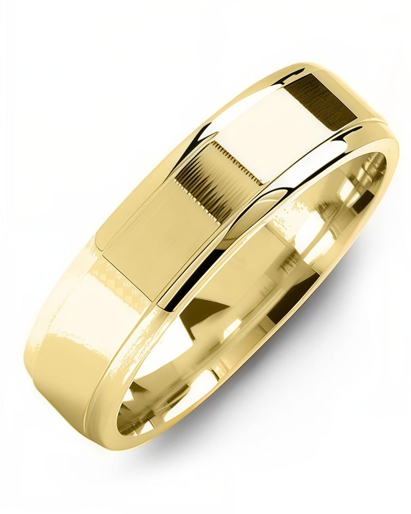 Men's & Women's Yellow Gold Wedding Band