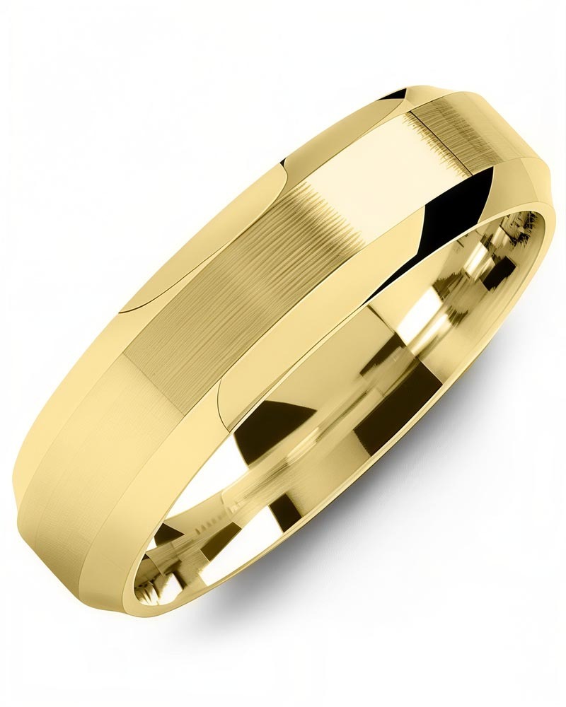 Men's & Women's Yellow Gold Wedding Band