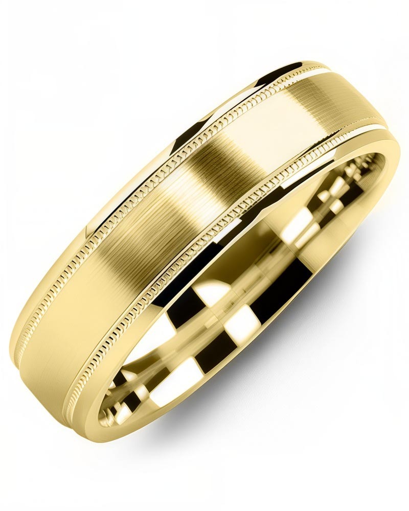 Men's & Women's Yellow Gold Wedding Band