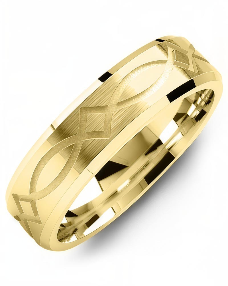 Men's & Women's Yellow Gold Wedding Band