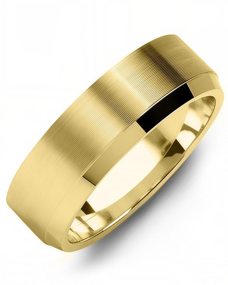 Men's & Women's Yellow Gold Wedding Band