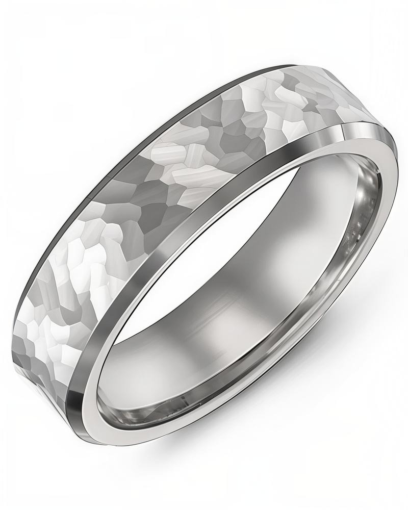 Men's & Women's White Gold Wedding Band