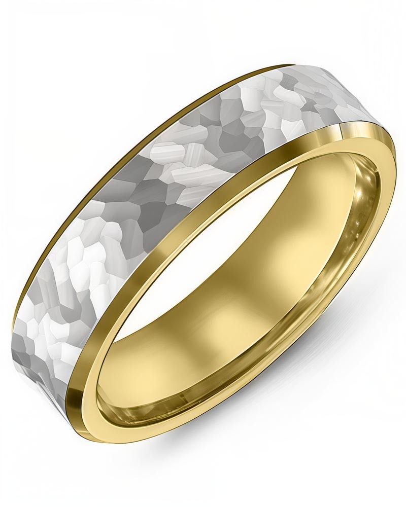Men's & Women's Yellow Gold & White Gold Wedding Band