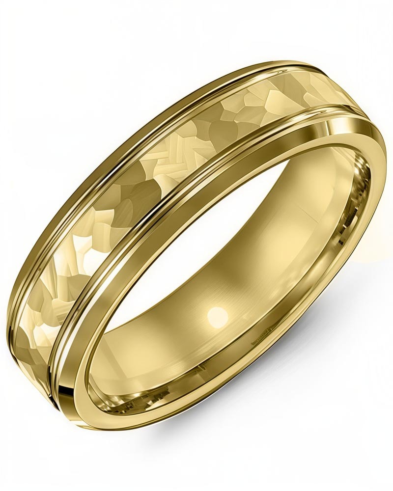 Men's & Women's Yellow Gold Wedding Band Men's & Women's Yellow Gold Wedding Band