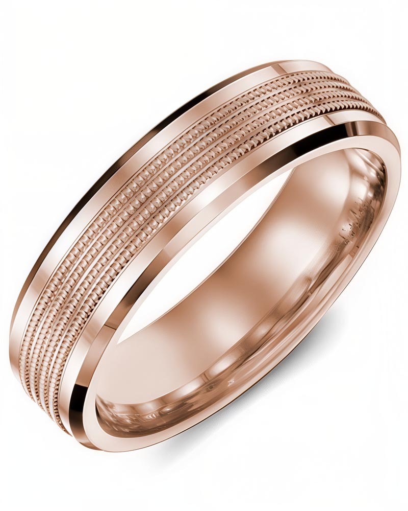 Men's & Women's Rose Gold Wedding Band