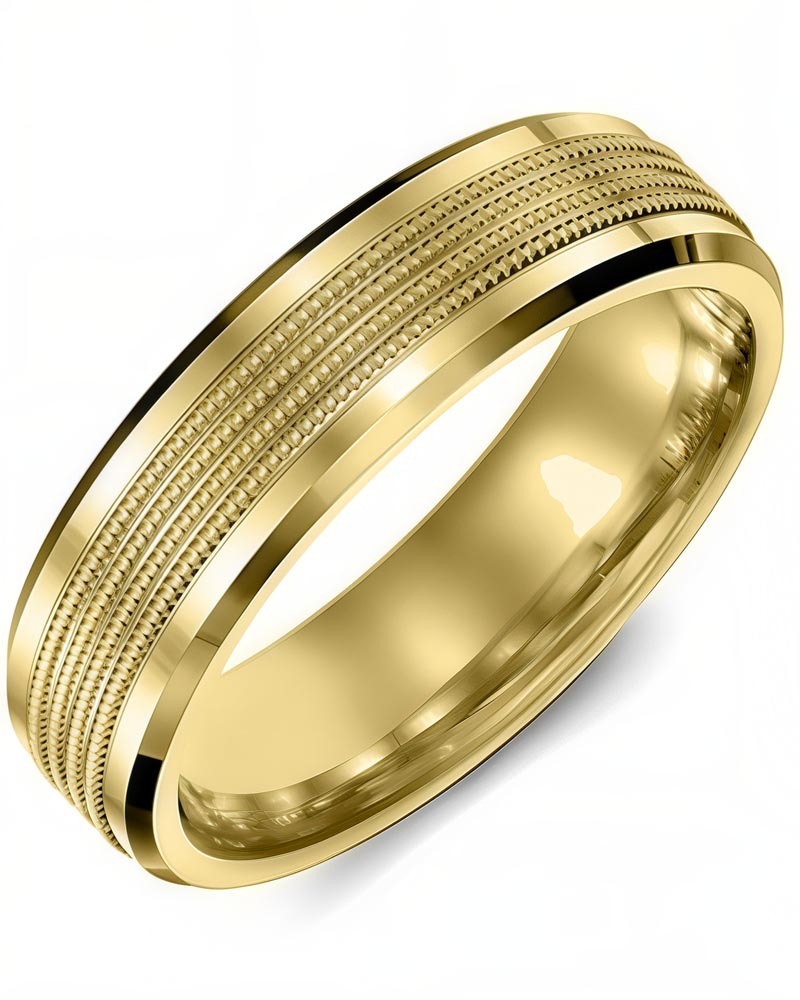 Men's & Women's Yellow Gold Wedding Band