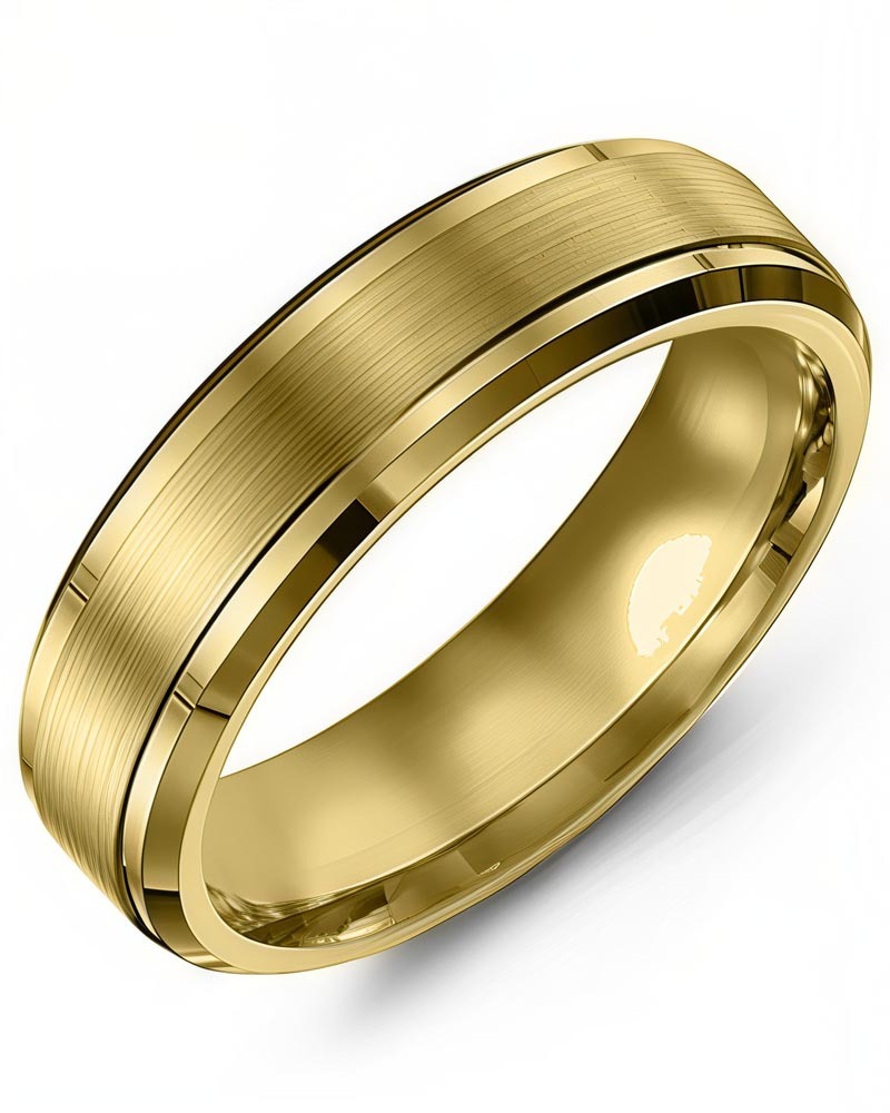 Men's & Women's Yellow Gold Wedding Band