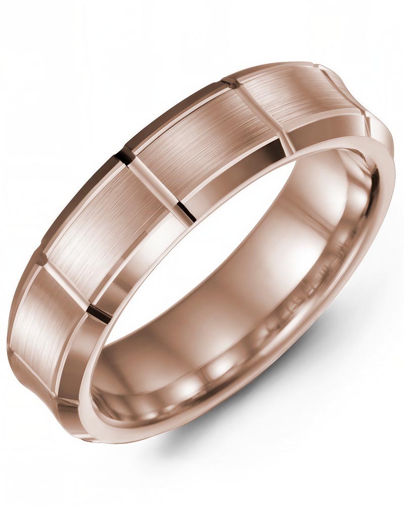 Men's & Women's Rose Gold Wedding Band